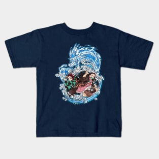 Water Breathing Dragon Kids T-Shirt